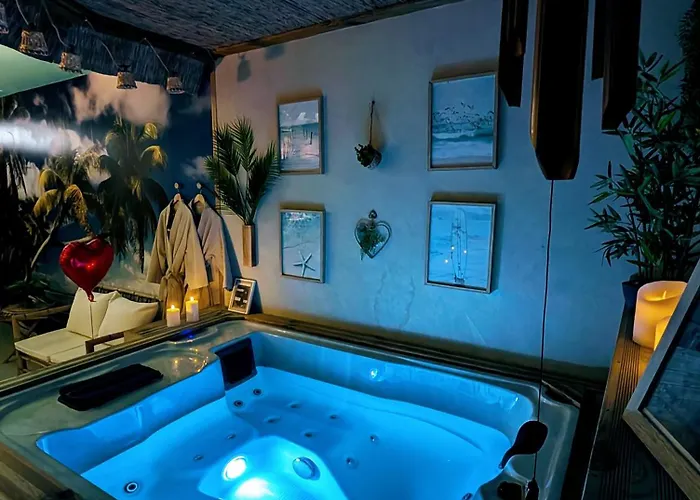 Les Spas De La Mer, Appart&Spa Aloha, 100M De La Plage, Plein Coeur Du Grau
