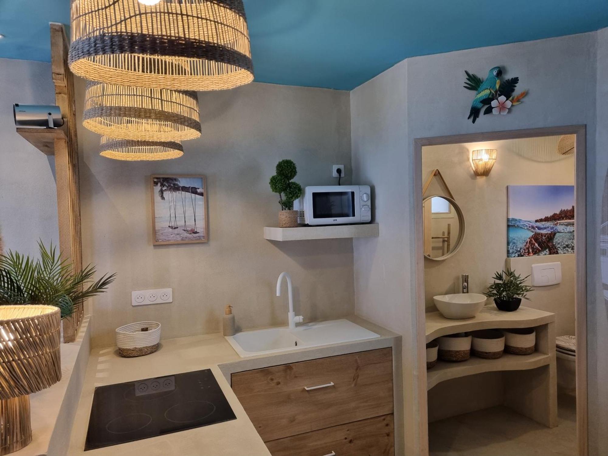 Apartment Les Spas De La Mer, Appart&spa Aloha, 100m De La Plage, Plein Coeur Du Grau *