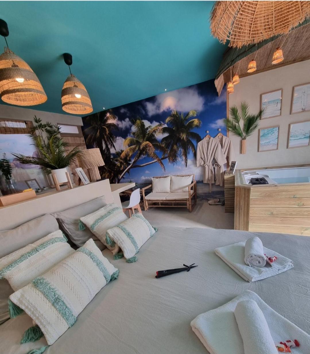 Apartment Les Spas De La Mer, Appart&spa Aloha, 100m De La Plage, Plein Coeur Du Grau *