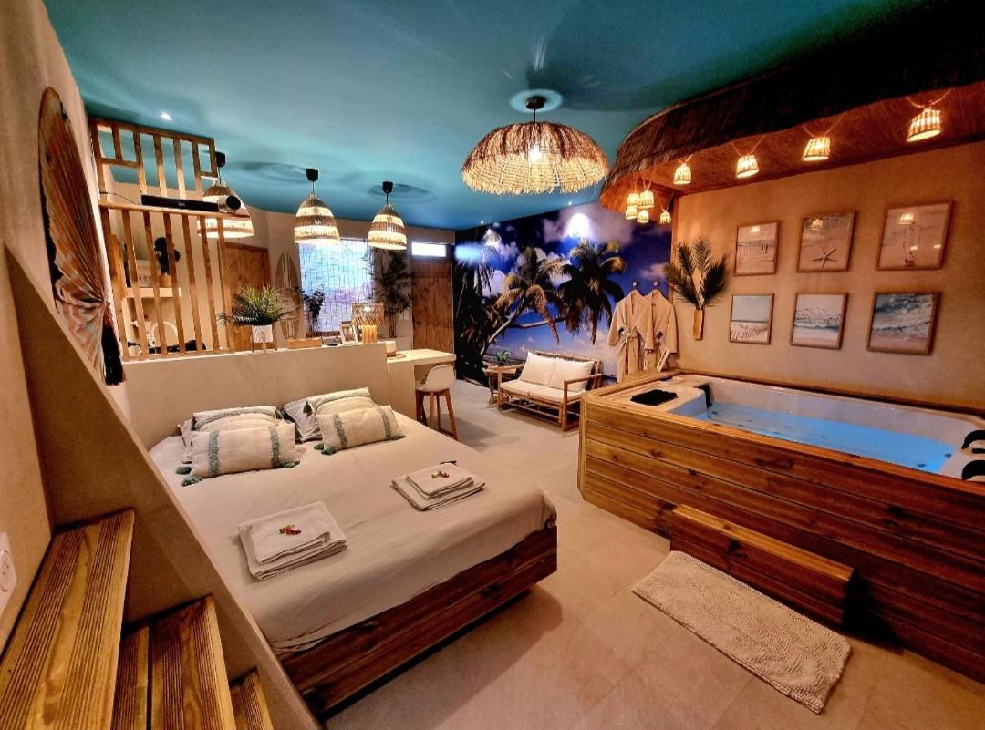 Les Spas De La Mer, Appart&spa Aloha, 100m De La Plage, Plein Coeur Du Grau Apartment